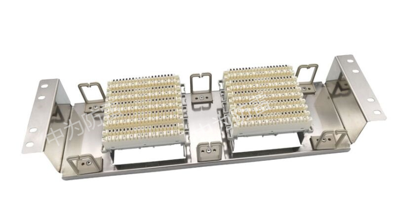 大對數(shù)電纜110電話配線架防雷器如何選配？